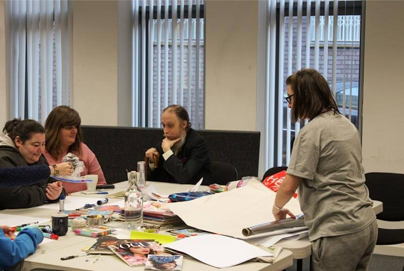 The study group at the Being Human Festival at The Brain Charity in Liverpool November 2019