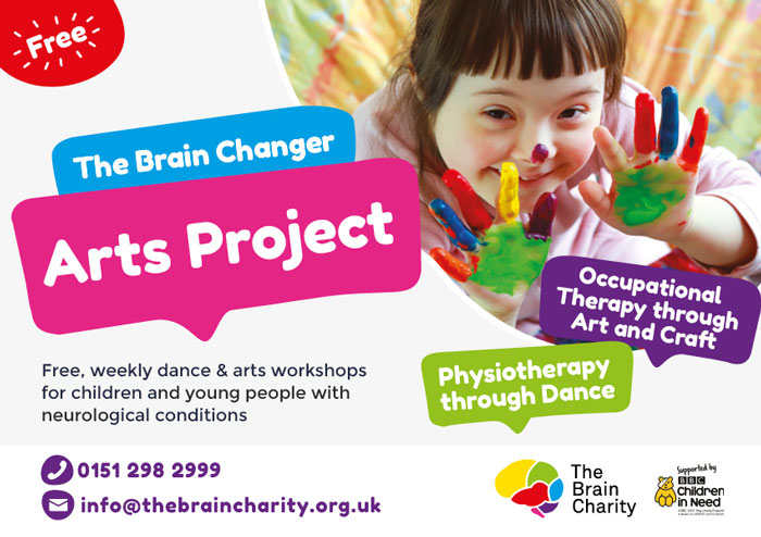 The Brain Changer arts project for children and young people moves online