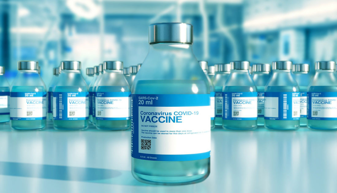 Coronavirus vaccine vials