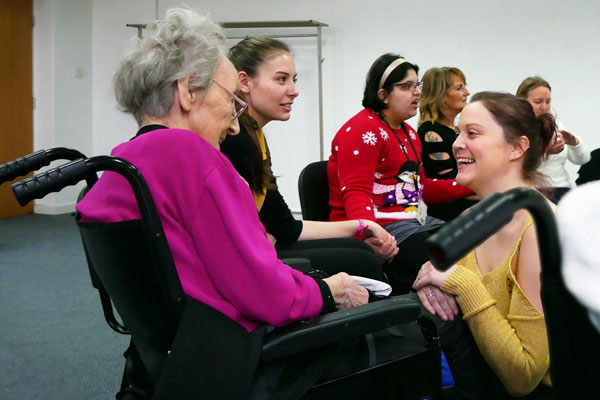 Dementia workshop at The Brain Charity in Liverpool