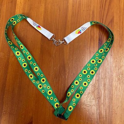 Sunflower hidden disabilities lanyard