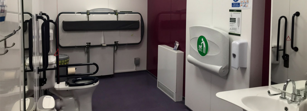 Changing Places facility at The Brain Charity in Liverpool