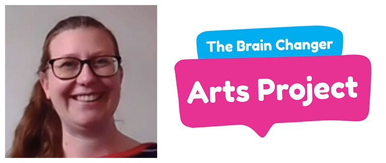 Occupational therapist Amy from The Brain Changer Arts Project