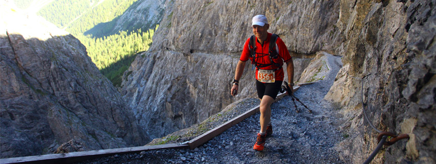 Neil walking in the Rockies