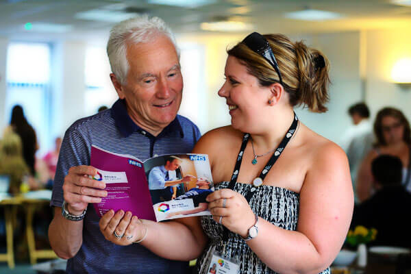 Carer getting advice at The Brain Charity in Liverpool