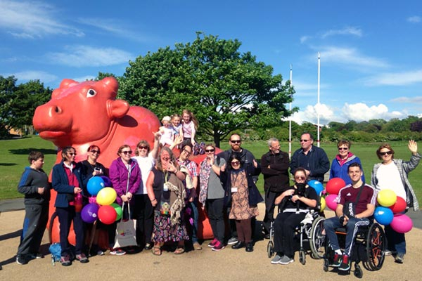Sponsored walk for The Brain Charity in Liverpool