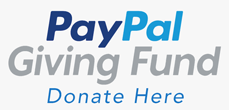 Paypal Giving Fund logo. Click here to visit the website now. Open in new window
