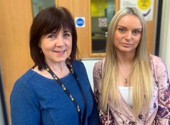 The 2 outreach workers to be stationed at Liverpool Women's Hospital.