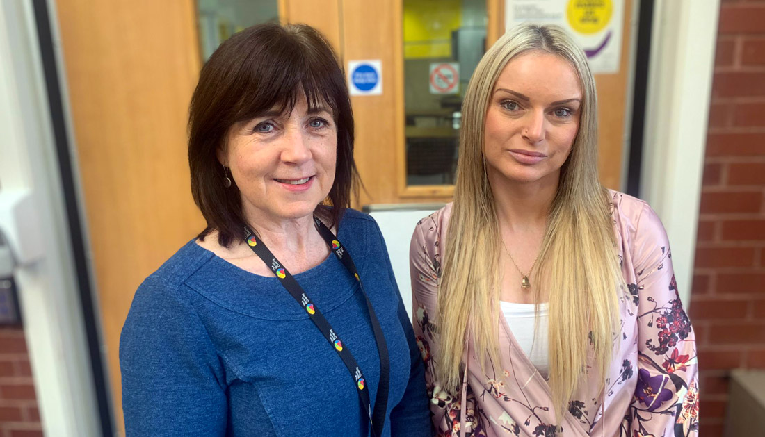 The 2 outreach workers to be stationed at Liverpool Women's Hospital.