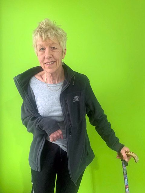 Julia developed aphasia following a stroke