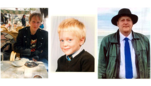 Gareth at different ages