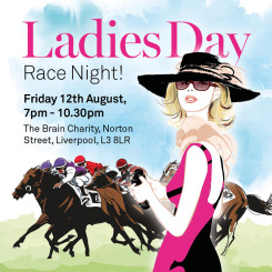 Ladies Day Race Night 2022 at The Brain Charity ticket image