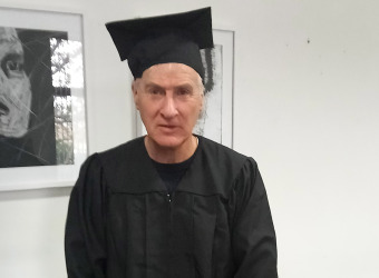 John at his Neuro-versity graduation ceremony