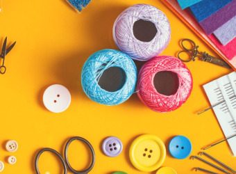 Free craft and upcycling course at The Brain Charity