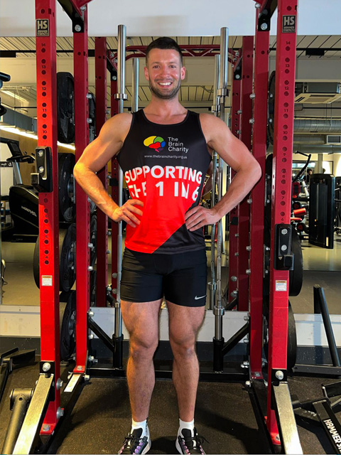 Fundraiser James ready take on his pull up challenge