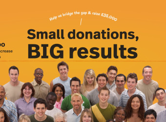 A donation of just £2/month can make a real difference.