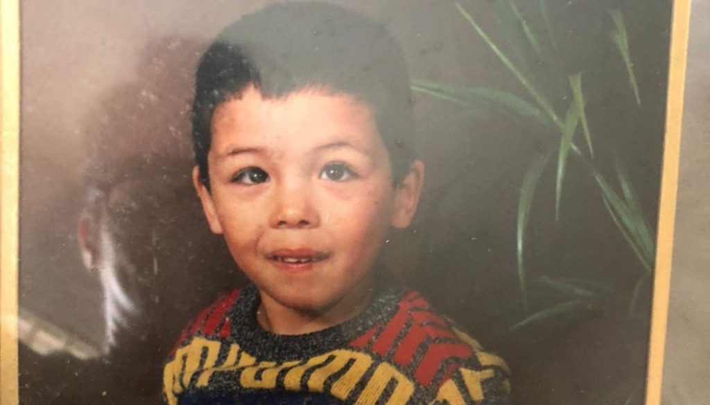 Eric as a child
