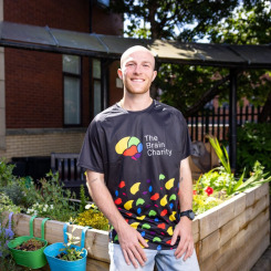 New Premium Brain Charity Running T-Shirts