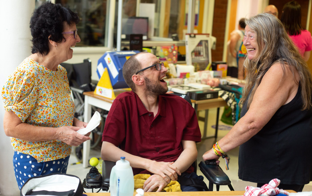 Parent carers meet at The Brain Charity