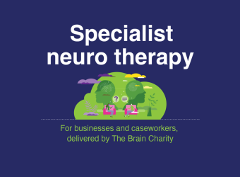 Specialist neuro therapy banner