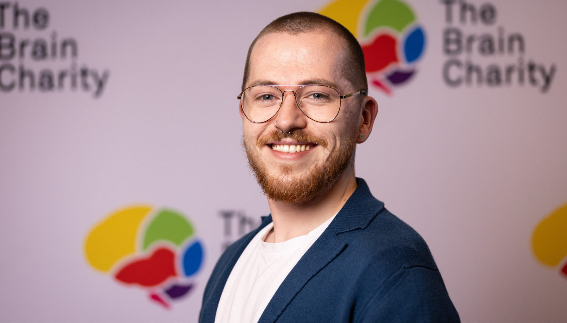 The Brain Charity team member Adam Shaw who has lived experience of Epilepsy.