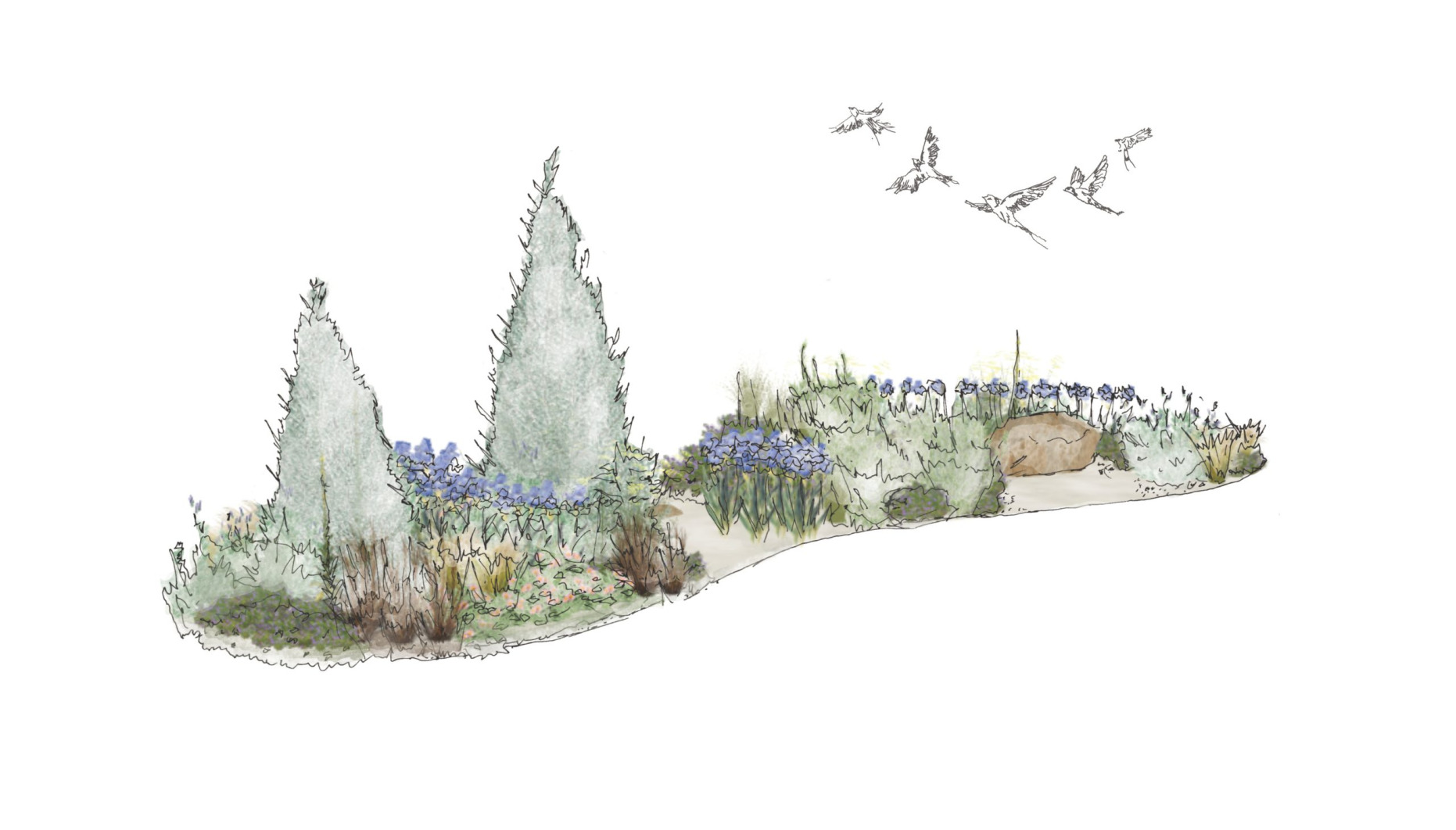Garden concept art