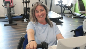 Lisa training in Neuro Gym