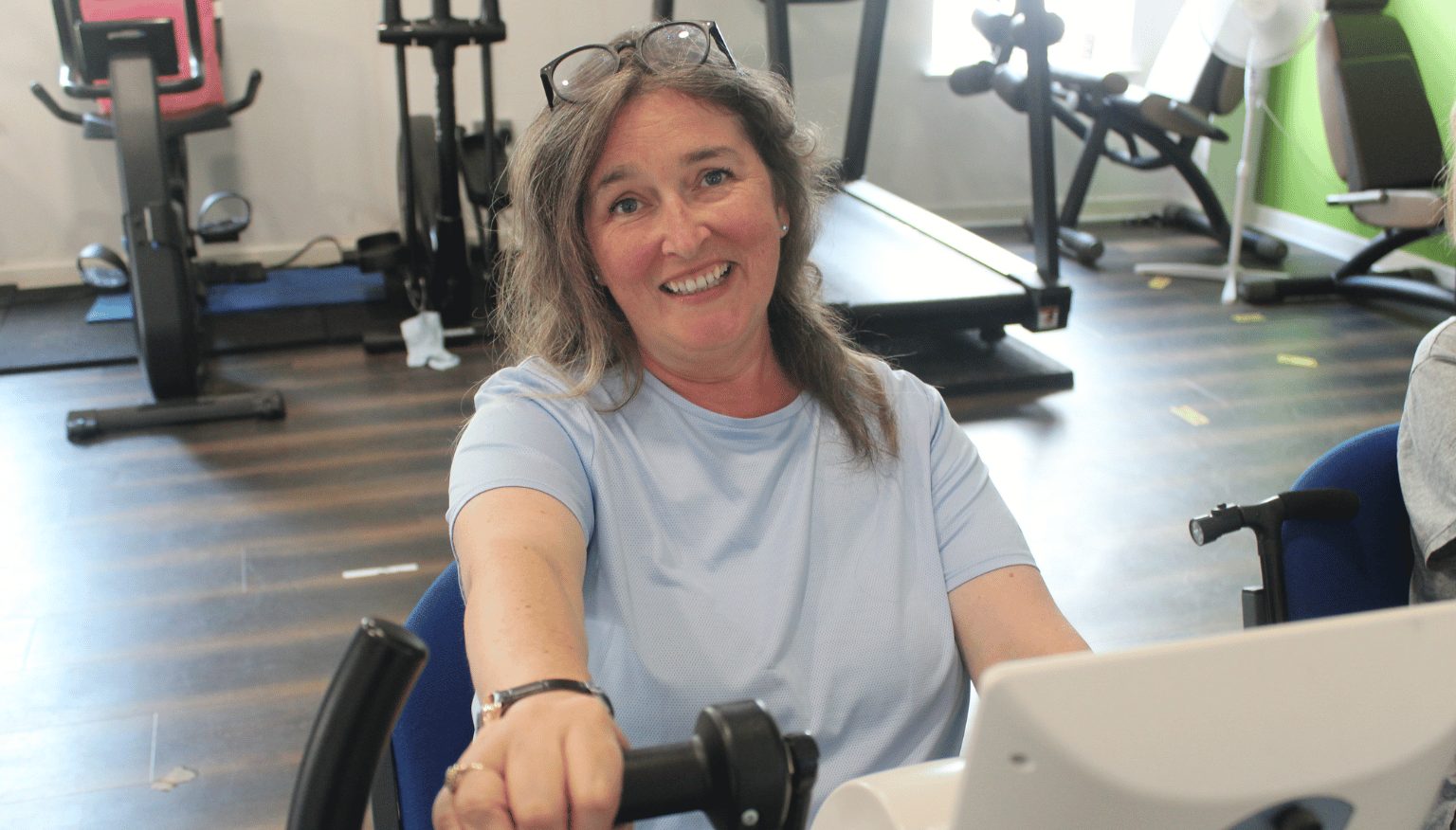 Lisa training in Neuro Gym