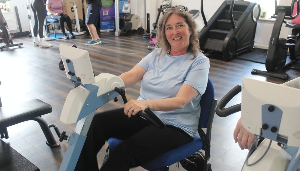 Lisa in Neuro Gym