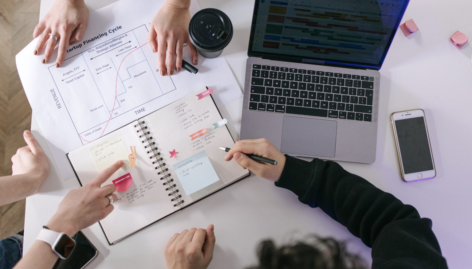 People working together in an office
