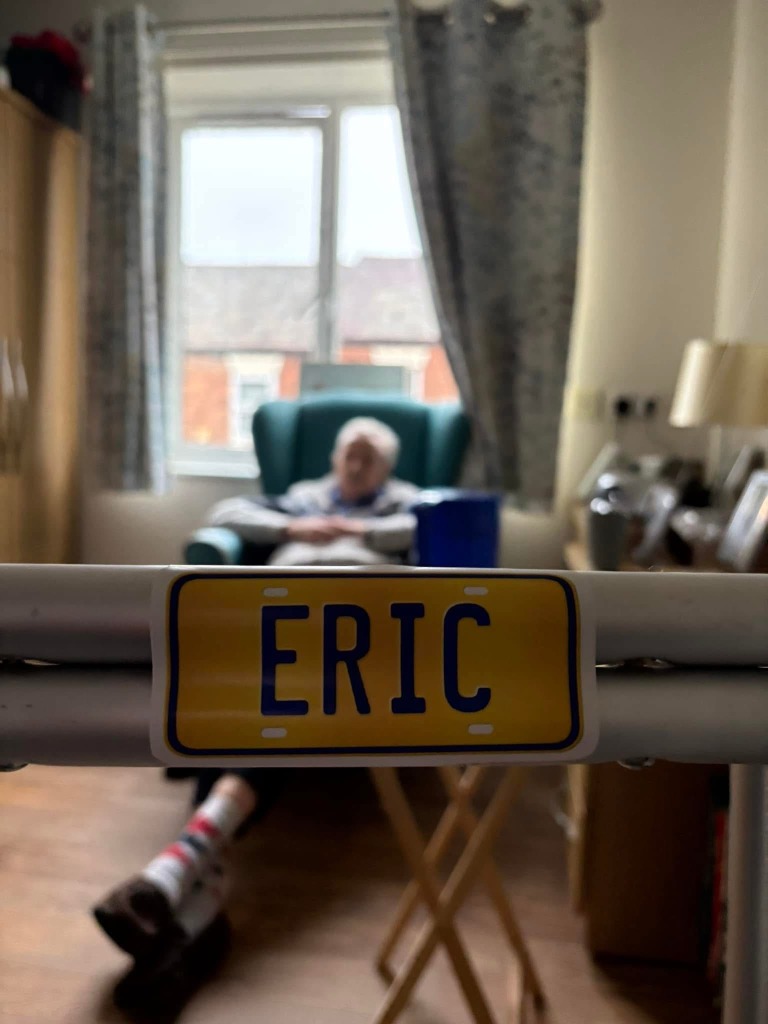 Melissa's Grandad Eric